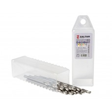 Комплект свёрл по металлу индустриальных, 10 шт, DIN 338, HSS-G, Тип N, 5xD, O3.30 мм (ZA-73033-S10)