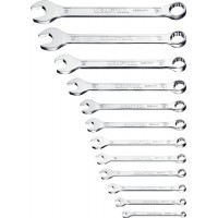 Набор ключей гаечных комбинированных 6 - 24 мм, 12 шт KRAFTOOL 27079-H12C