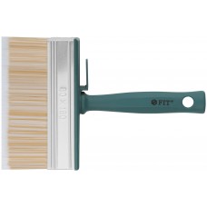 Макловица, искусственная светлая щетина, пластиковый корпус, полая ручка, 