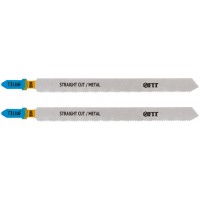 Полотна по металлу, Bimetal, фрезерованные, волнистые зубья, 132/106/1,2 мм (T318AF), 2 шт. (40918)