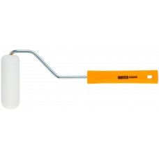 Ролик, ядро 35 мм, пенополиэстер, мелкопористый, ручка 27 см, желт., 100 мм (30-1027)