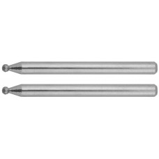 Мини-шарошки алюминиевые 2.0?3.2?38 мм 2 шт ЗУБР 35923