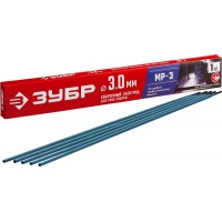 Электрод сварочный МР-3 рутиловый D 3.0 x 350 мм, 1 кг в коробке ЗУБР 40011-3.0