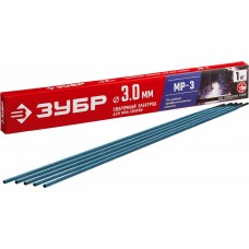 Электрод сварочный МР-3 рутиловый D 3.0 x 350 мм, 1 кг в коробке ЗУБР 40011-3.0