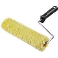 Фасадный валик с ручкой ОПТИМА-СИНТЕКС, 50 х 240 мм, бюгель 6 мм, ворс 18 мм, полиэстер, все виды ЛКМ ЗУБР 03517-24