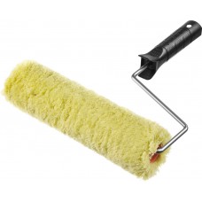Фасадный валик с ручкой ОПТИМА-СИНТЕКС, 50 х 240 мм, бюгель 6 мм, ворс 18 мм, полиэстер, все виды ЛКМ ЗУБР 03517-24