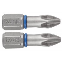 Биты торсионные PZ2, 25 мм, 2 шт ЗУБР 26013-2-25-2