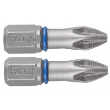 Биты торсионные PZ2, 25 мм, 2 шт ЗУБР 26013-2-25-2