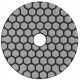 Алмазный гибкий шлифовальный круг АГШК (липучка), сухое шлифование, 100 мм, Р1500 (39856)