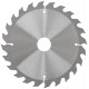 Диск пильный для циркулярных пил по дереву, технический рез с гвоздями 190 х 30/20 х 24T (37707)