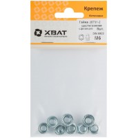 Гайка шестигранная с фланцем (DIN 6923) М6 (фасовка 8 шт) (28731-2)