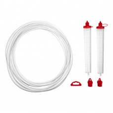 Гидроуровень,удлиненная колба, рельефная градуировка, 5м Matrix (37090)