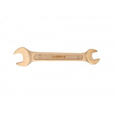 Ключ гаечный рожковый двусторонний 10х12 искробезопасный сплав BeCu, HORTZ