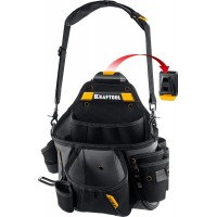 Сумка поясная 320 х 310 мм с быстросъёмным креплением FastClip KPB-20 KRAFTOOL 38767