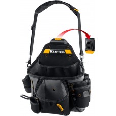 Сумка поясная 320 х 310 мм с быстросъёмным креплением FastClip KPB-20 KRAFTOOL 38767