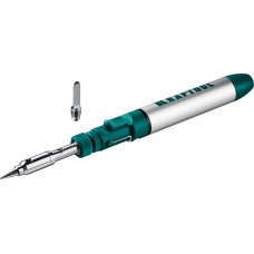 Газовый паяльник SolderGas, 70 A, 30–70 Вт, 1300°С, горелка, фен, набор 3 в 1 KRAFTOOL 55504-H3
