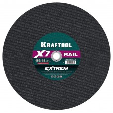 Отрезной диск для бензореза X7-EXTREM RAIL, 400x4.0 / 25.4 мм, по Ж/Д рельсам KRAFTOOL 36258-400-4.0