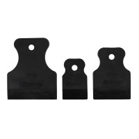 Набор шпателей 40-60-80 мм, черная резина, 3 шт Matrix (858285)