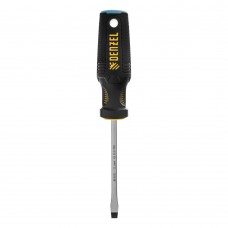 Отвертка, SL6x100 мм, S2, 3к рукоятка Denzel (121987)