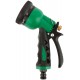 Пистолет для полива, 8 режимов, зеленый 170 мм (77305)