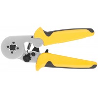 Пресс-клещи для обжима втулочных наконечников 0,25-10 мм, прорезиненные ручки 175 мм (60072)