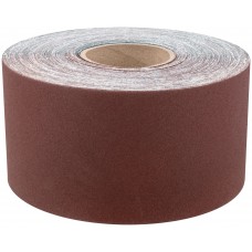 Рулон шлифовальный на тканевой основе, алюминий-оксидный абразивный слой 115 мм х 50 м, Р 100 (38075)