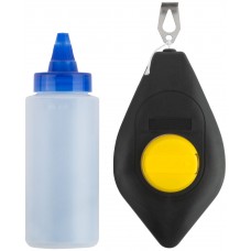 Шнур малярный отбойный, ABS пластиковый корпус 30 м + краска разметочная 125 гр. (04709)