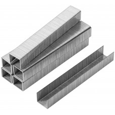 Скобы для степлера закалённые прямоугольные 11,3 мм х 0,7 мм (узкие тип 53) 10 мм, 1000 шт. (31310)