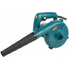 Воздуходувка-пылесос 600 Вт; 6000-16000 об/мин; 3500 л/мин; 1,58 кг; БС щеток; коробка (80893)