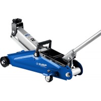 Подкатной домкрат с увеличенным подъемом 2 т 130 - 380 мм Профессионал ЗУБР Т-50 43052-2