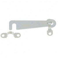 Крючок дверной КД-75, цинк, 5 шт, (Металлист) (91530)