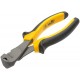Кусачки торцевые Стайл, мягкие прорезиненные черно-желтые ручки, молибденовое покрытие 160 мм (51835)