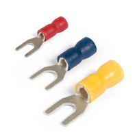 Наконечник кабельный вилочный изолированный НВИ 1.5-3 серия EasyFix (КВТ) (90900)