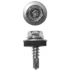 Саморез кровельный 25 х 5.5 мм, цинк, 420 шт Профессионал СКМ ЗУБР 4-300315-55-025