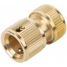 Соединитель, латунь 1/2