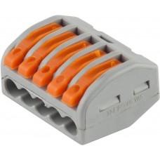 Соединительная 5-ти проводная разъемная клемма 32 А СВЕТОЗАР 49190-5