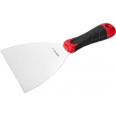 Шпатель нержавеющий 120 мм, профилированное полотно, двухкомпонентная ручка ЗУБР 10072-12