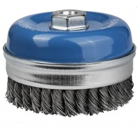 Щетка-крацовка чашечная для УШМ 120 мм, стальная проволока 0.5 мм ЗУБР 3527-120_z01