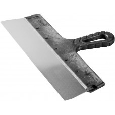 Шпатель фасадный нержавеющий 350 мм, пластиковая ручка ЗУБР 10077-35  