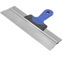 Шпатель фасадный нержавеющий 350 мм, усиленная алюминиевая направляющая, двухкомпонентная ручка ЗУБР Профессионал 10049-35_z03  