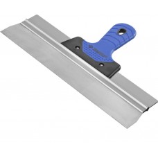 Шпатель фасадный нержавеющий 350 мм, усиленная алюминиевая направляющая, двухкомпонентная ручка ЗУБР Профессионал 10049-35_z03  