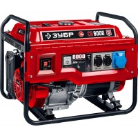 Генератор бензиновый 8000 Вт ЗУБР СБ-8000