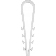 Дюбель-хомут для круглого кабеля ДХ-К 11 - 18 мм, нейлон, 100 шт ЗУБР 30911-18