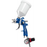 Краскопульт пневматический PRO 600M, HVLP, 1.4 мм, с верхним бачком ЗУБР Профессионал 06453-1.4_z01