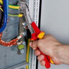 Клещи переставные VDE 250 мм, зев 50 мм, хром, 2-комп диэлектрические ручки ALLIGATOR KN-8806250