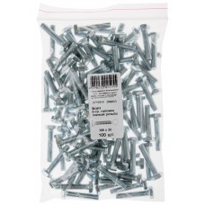 Болт 6-гранная головка (полная резьба) М6 х 30 100 шт DIN933 Фасовка (27130-0)