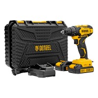 Дрель-шуруповерт аккумуляторная CDQ-20, Li-Ion, 20 В// Denzel (26118)