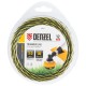 Леска для триммера двухкомпонентная витая квадратная, 3,0мм х 12м, блистер SkyCutter Denzel (96842)