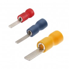 Наконечник кабельный штифтовой плоский изолированный НШПИ 6.0-14 серия ПРОФИ (КВТ) (66657)