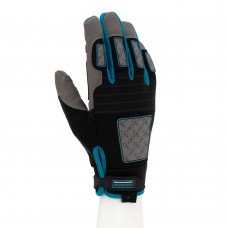 Перчатки универсальные, усиленные, с защитными накладками, DELUXE, размер L (9) Gross (90325)